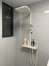 日丰奈斯pro淋浴花洒套装卫浴全铜奶油风白色数显增压家用花洒全套 冷热款丨全铜水路+枪灰背喷 免费安装 实拍图