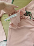 米度丽月子服夏季薄款孕妇哺乳睡衣短袖宽松产后喂奶衣家居服套装 粉绿色-92091 XL码（建议130-160斤左右） 实拍图