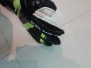 KELME/卡尔美足球守门员手套成人职业防滑缓冲门将手套装备儿童 黑/荧光绿（比赛级带护指） 6 实拍图