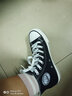回力女鞋高帮鞋女帆布鞋春秋季男女韩版鞋子学生板鞋休闲情侣潮牌布鞋 黑色391 36 实拍图