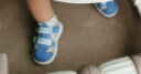 牧童童鞋宝宝凉鞋女夏季1-5岁婴儿机能学步鞋男童软底包头防踢步前鞋 海洋蓝 16码 鞋内长12.5cm 实拍图