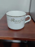 贝鲁斯 欧式陶瓷杯咖啡杯套装 马克杯 创意简约家用咖啡杯子 金边（6杯6碟6勺+1架子） 晒单实拍图