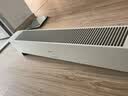 美的（Midea）【APP智能】石墨烯踢脚线取暖器 家用遥控电热电暖器 浴室防水节能电暖气 大面积全屋升温HDS22LYR 实拍图