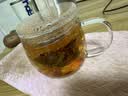 富光花茶杯 男女士茶水分离杯子 双层办公泡茶玻璃杯带把高硼硅水杯 实拍图