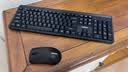 联想（Lenovo）KN210键盘鼠标套装 2.4G无线键鼠套装 全尺寸商务办公  笔记本电脑键盘台式机一体机 黑色 实拍图