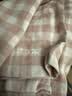 MUJI[自营限定款]女士无侧缝 双层纱织睡衣 纯棉家居服 浅粉红色 M 实拍图