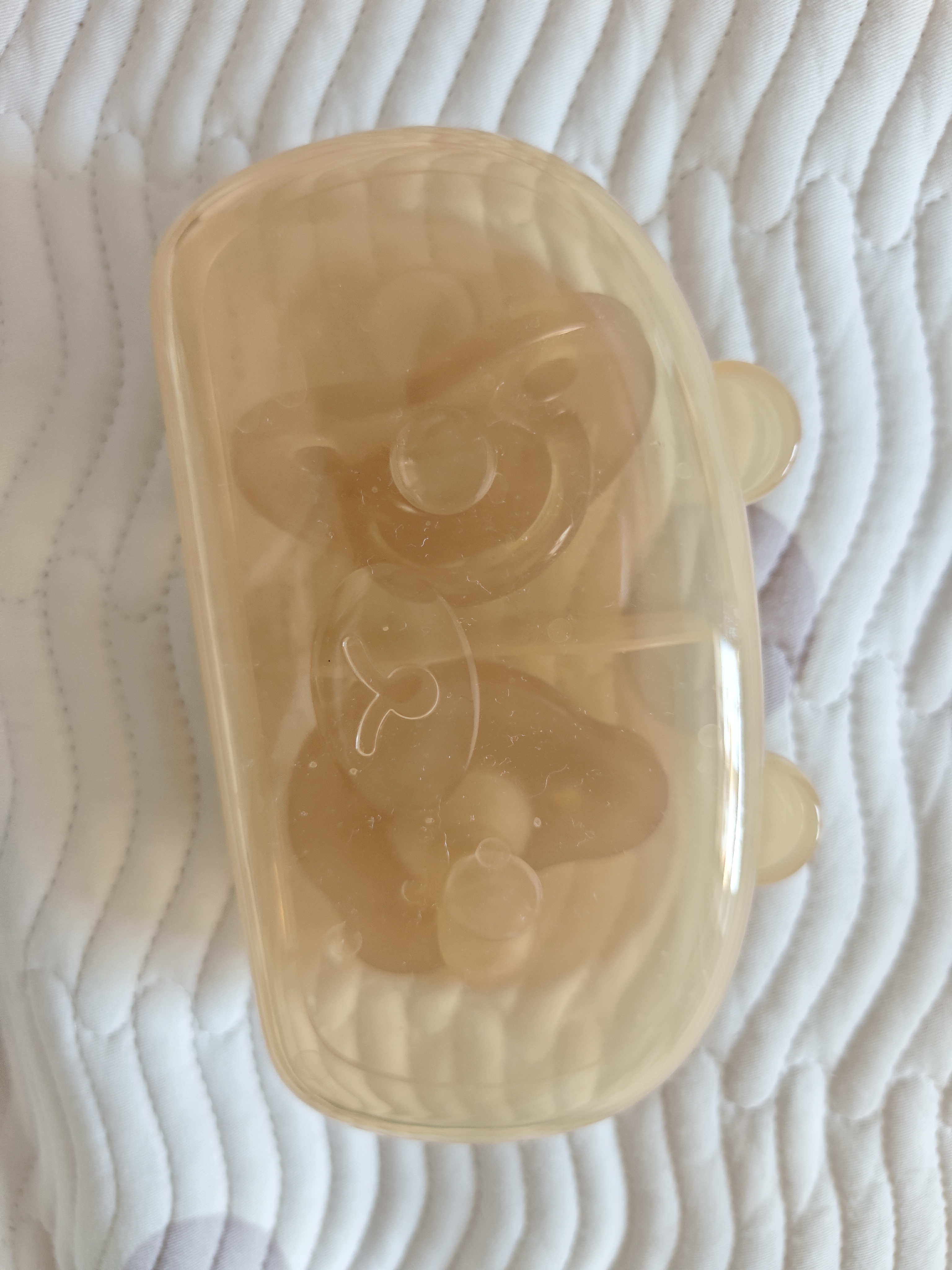 世喜安抚奶嘴6-9个月以上防龅牙胀气1-3岁婴儿夜用扁带收纳盒随机发货 实拍图