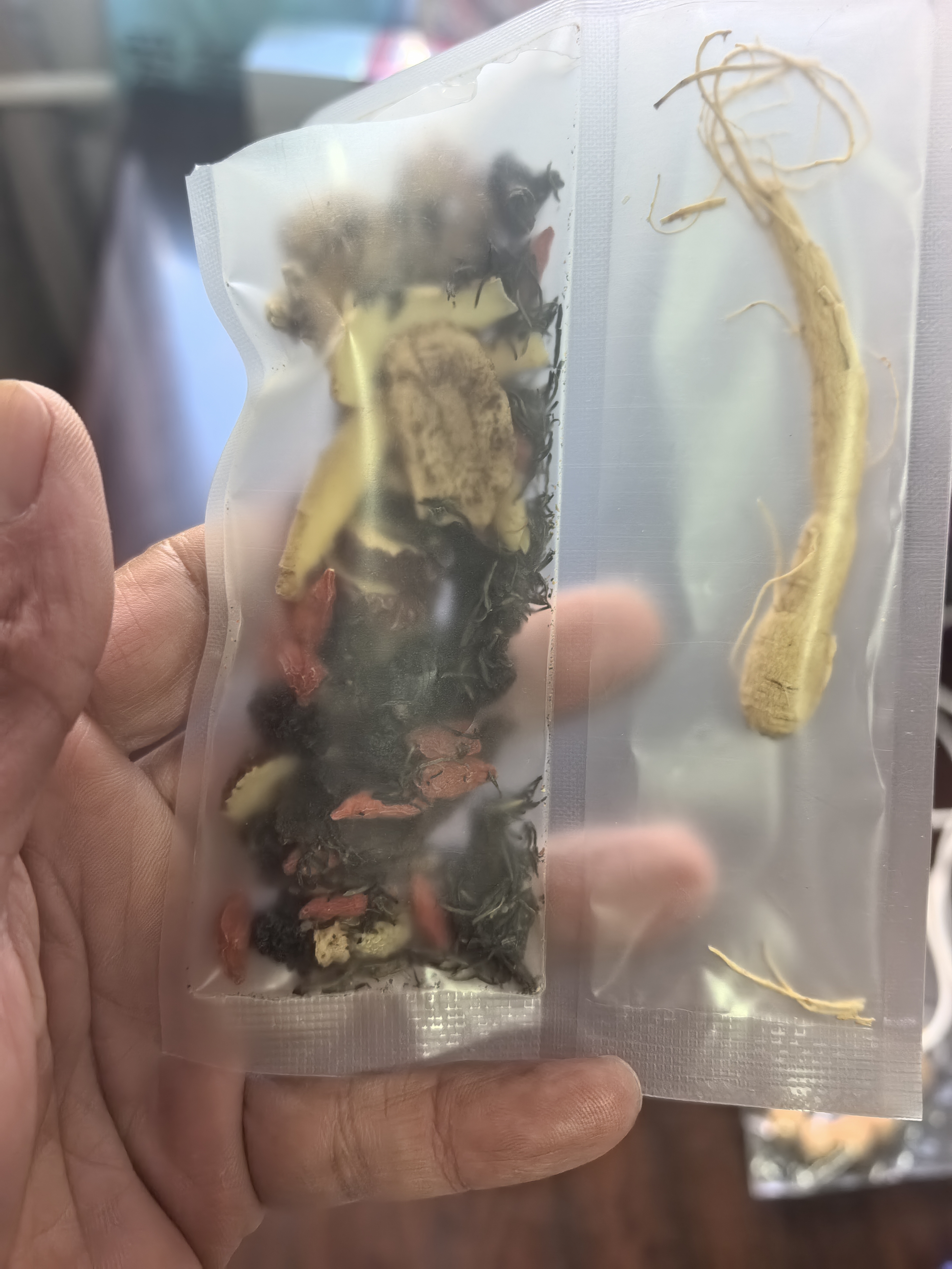 京东京造一整根人参十宝茶360g 黄精玛咖肉苁蓉杜仲雄花枸杞补阳养生精肾 实拍图