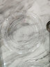 家用餐厅酒店玻璃盘子家用菜盘西餐具水果盘碟子玻璃珍珠果盘糖果盘干果盘餐盘玻璃盘子   9寸珍珠果盘 实拍图