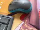 罗技（Logitech）MK275 键鼠套装 无线键鼠套装 办公键鼠套装 全尺寸 商务键鼠套装 带无线2.4G接收器 黑蓝色 实拍图
