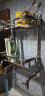 正山（Zhengshan） 浴室置物架免打孔304不锈钢毛巾架卫生间置物架厨卫五金挂件 30cm双层带杆 实拍图