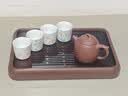 忆壶茶茶盘茶台2026年新款高端茶具托盘小型一人竹质家用带储排水干泡台 实拍图