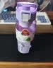 希乐塑料杯 tritan材质茶杯男女运动水杯学生带滤网杯子艳紫550ml 实拍图