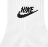 耐克(NIKE)袜子男女同款 吸汗透气运动袜 短袜三双装DX5074-911白XL 实拍图