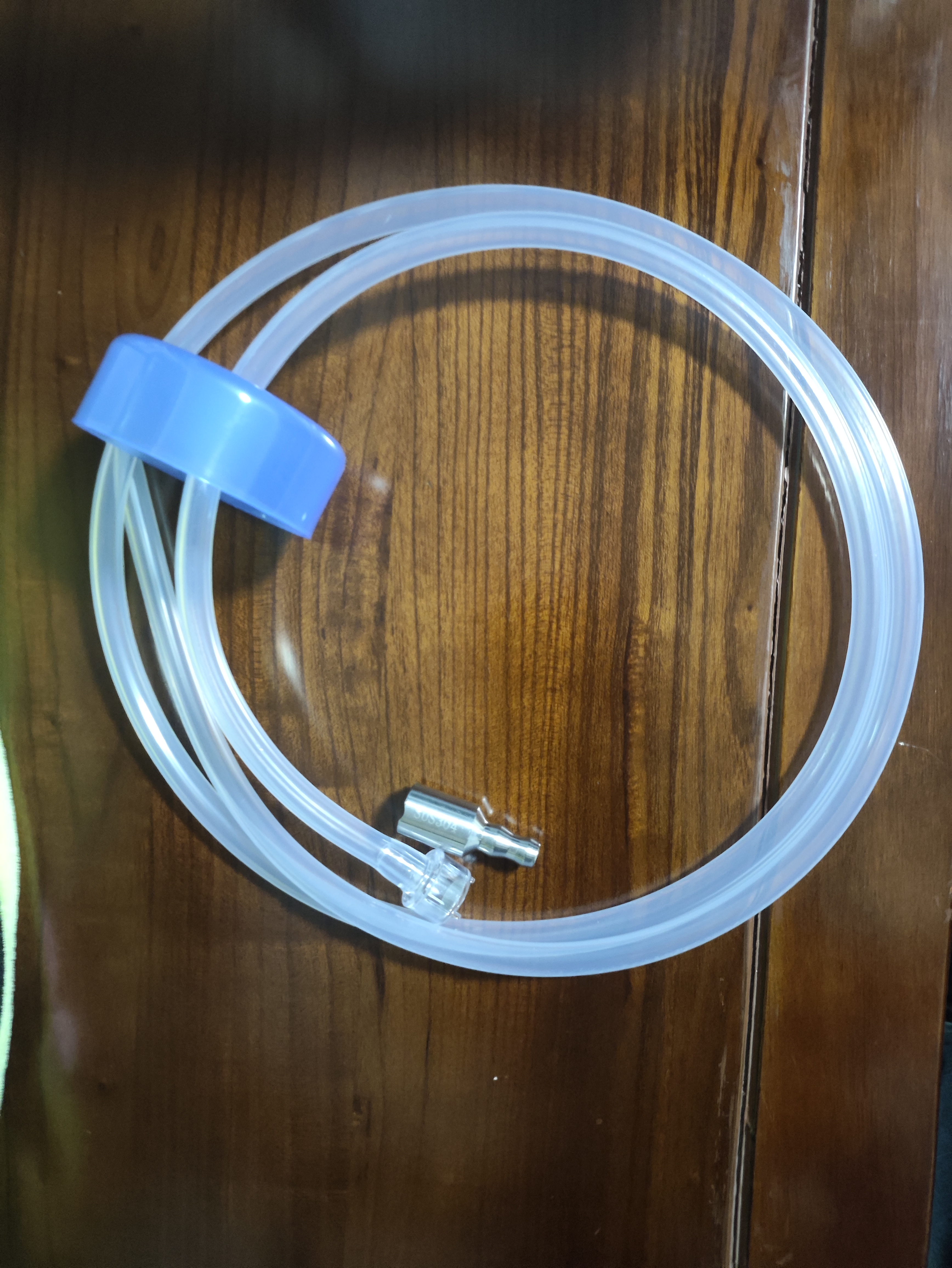 金灶（KAMJOVE）茶具原装进水管食品接触用硅胶管桶装水抽水器吸水管抽水管 1.38米进水管+不锈钢沉头 实拍图