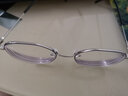 卡苏比近视眼镜男大框复古眼镜框架女配镜有度数防蓝光平光眼睛多边形 银黑 单买镜架 实拍图