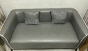 华莱德简约现代科技布艺沙发小户型客厅双人出租房卧室公寓三人简易网红 浅灰色 大双人座(加乳胶层) 实拍图