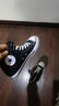 匡威（Converse）儿童高帮帆布鞋春秋男女童魔术贴休闲鞋全明星经典软底小白鞋童鞋 黑色(偏大,拍小一码) 35 【建议脚长22cm】 实拍图