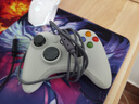 游戏手柄XBOX360电脑电视手机平板steam通用有线无线蓝牙免驱手柄 白*震动有线（电脑/电视）裸机 实拍图