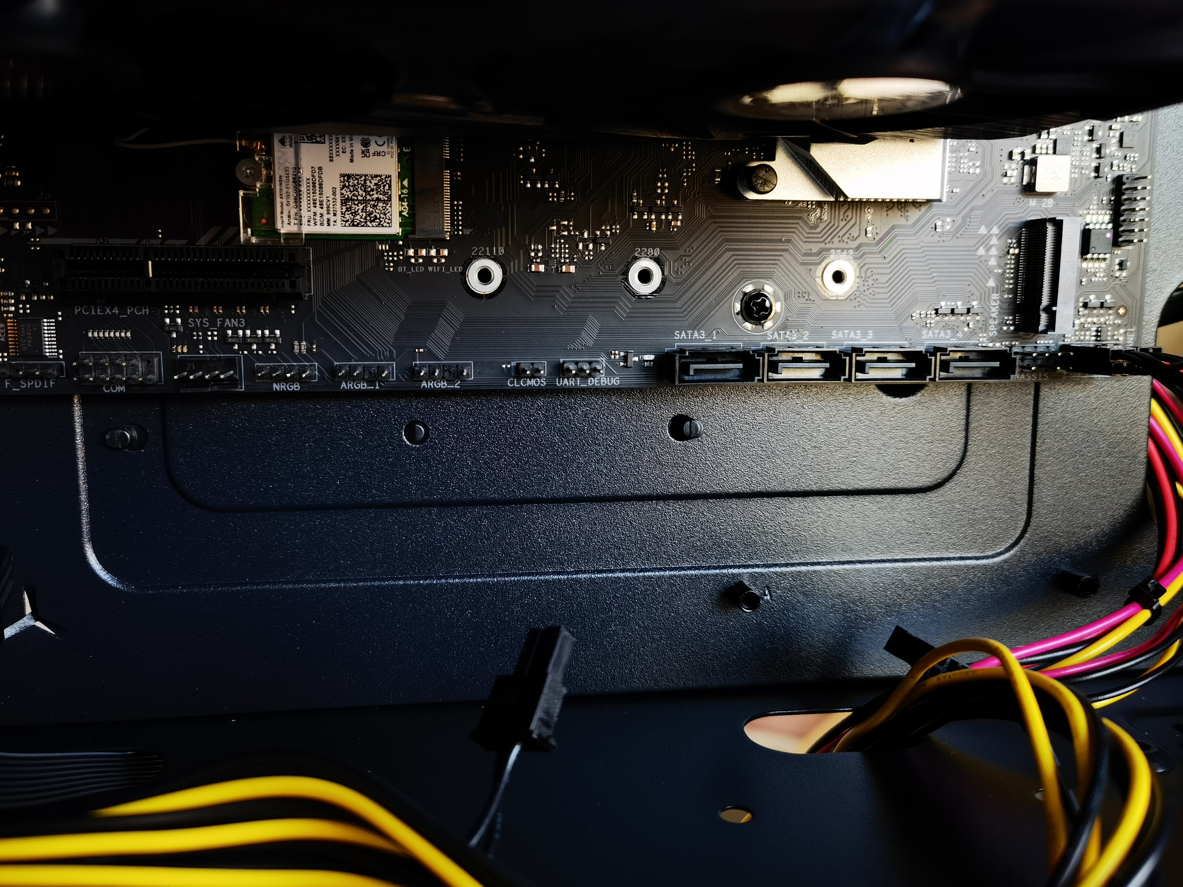 铭瑄MS-终结者B760M D4 WIFI电脑主板+英特尔i5-12600KF 酷睿12代 处理器主板CPU套装 实拍图