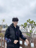 帝欧莱夫 马甲男秋冬季新款外套加厚保暖连帽上衣坎肩无袖衫棉服潮流男装 黑色 XL (推荐体重120-135斤) 实拍图