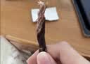 蒙都超干粗条牛肉干 原味200g 散称 约九成风干 清真 保真牛肉干 实拍图