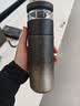 京东京造钛健康保温杯纯钛茶隔【茶水分离】茶杯子大容量黑金渐变500ml 实拍图