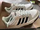 adidas双11主推 ENTRAP美式校园风运动鞋少年感复古板鞋阿迪达斯   白色/矾土棕/黑色   39 实拍图