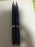 晨光（M&G）按动中性笔AGPK3507金品K35签字笔0.5mm学生用水性笔学生考试笔办公会议笔 蓝色 12支/盒 实拍图