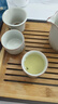 瓷牌茗茶具 汝瓷茶具泡茶器全套家用功夫茶具办公室送人茶道瓷器整套 《御煌盖碗》六杯10件+茶道茶盘 实拍图
