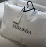 SIDANDA枕芯95白鹅绒枕头五星级酒店羽绒枕100支全棉高枕48*74cm 实拍图