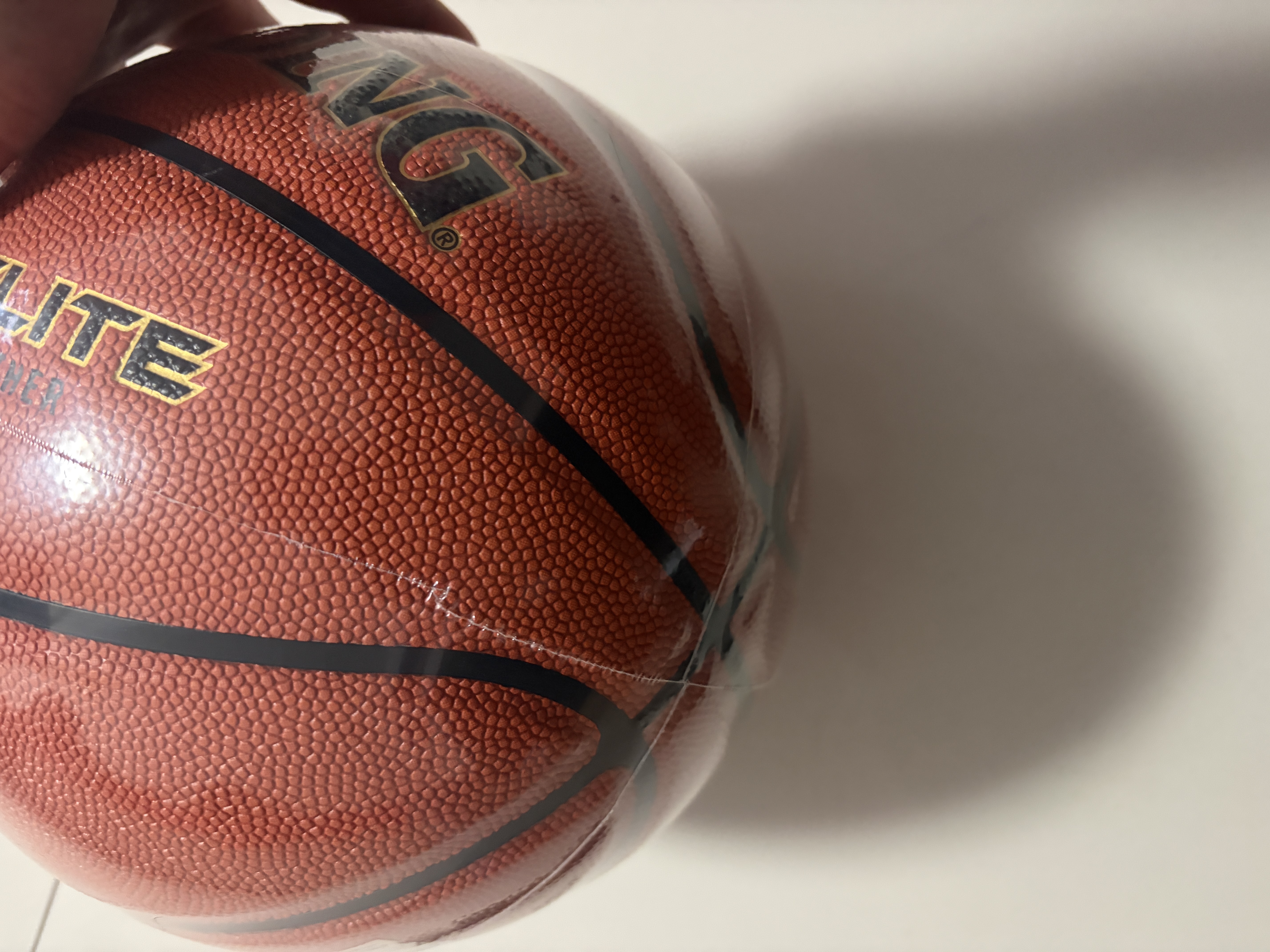 斯伯丁（SPALDING）篮球室外神器防尘皮料室内外成人比赛7号78-098Y 实拍图