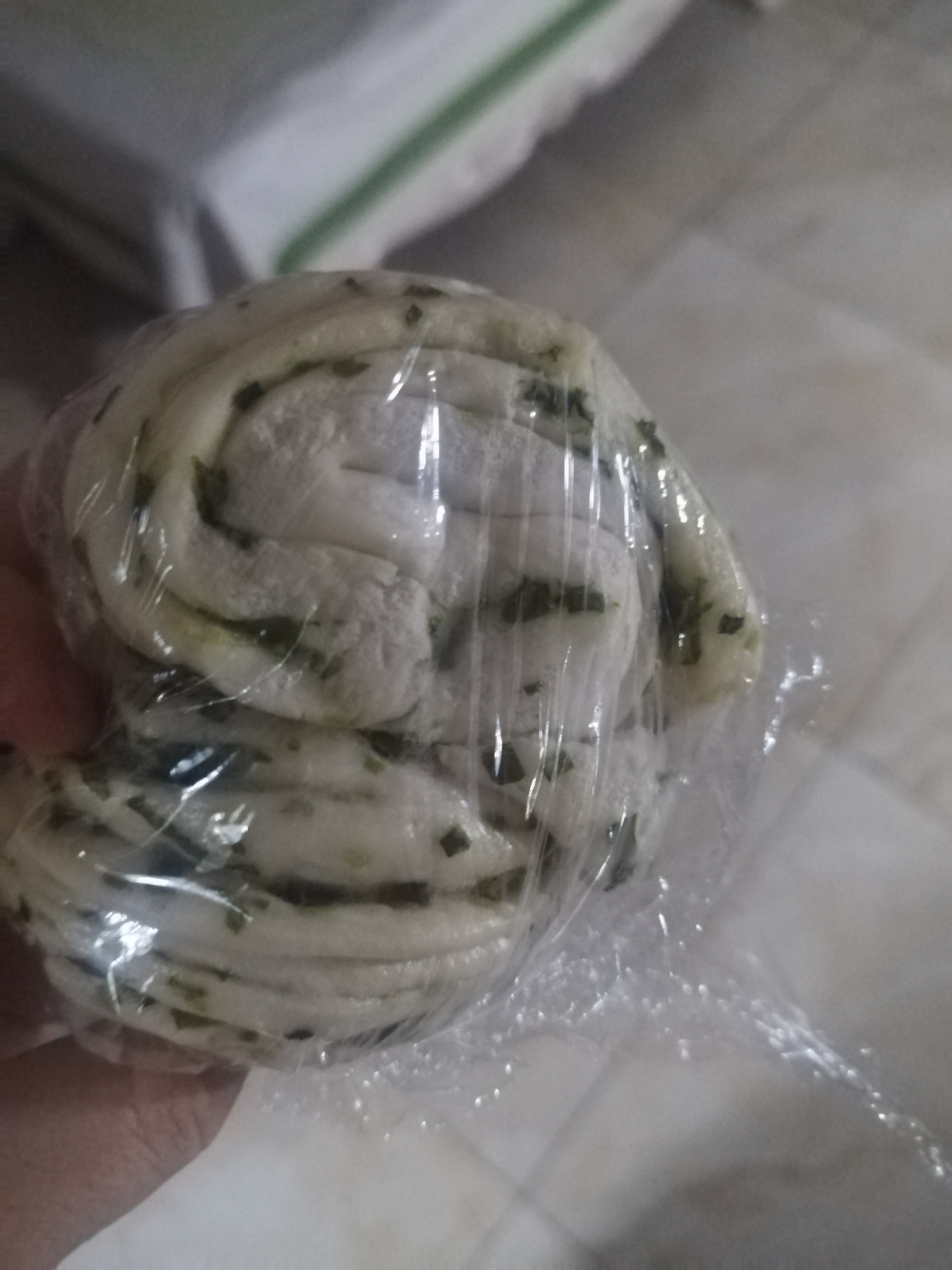 七鲜厨房 葱香花卷300g 实拍图
