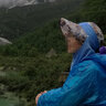 兼彩遮阳帽女士太阳帽防晒帽子夏防紫外线户外骑行棒球帽大檐可折叠 纯色面罩玫红色 实拍图