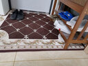 嘉博朗定制地垫门垫入户进门脚垫家用吸水防滑厨房垫门厅玄关垫客厅垫子 222咖啡 120cm*120cm【直接拍下默认发正方形】 实拍图