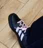 adidas双11主推 DAILY 4.0百搭复古休闲板鞋男女阿迪达斯轻运动   黑色/浅粉   38 实拍图