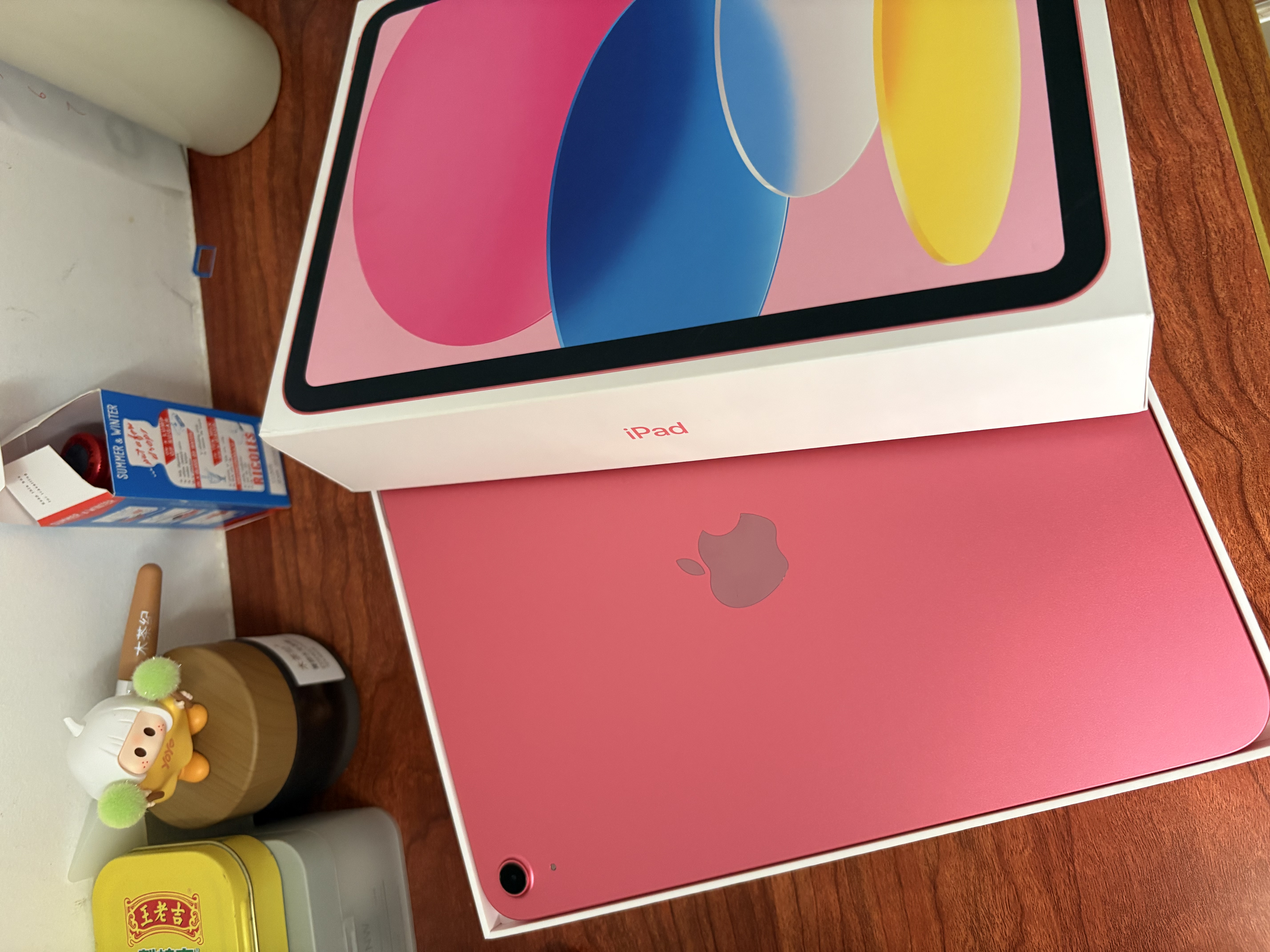 Apple/苹果 iPad 11英寸 A16芯片2025年款 平板电脑 (128GB WLAN版学习办公娱乐)粉色 实拍图