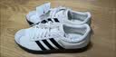 adidas双11主推 T头鞋 VL COURT CLASSIC板鞋德训鞋男女阿迪达斯 汉玉白/黑色/树脂黄   38 实拍图