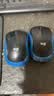 罗技（Logitech）M185鼠标 无线鼠标 办公鼠标 对称鼠标 黑色蓝边 带无线2.4G接收器 实拍图