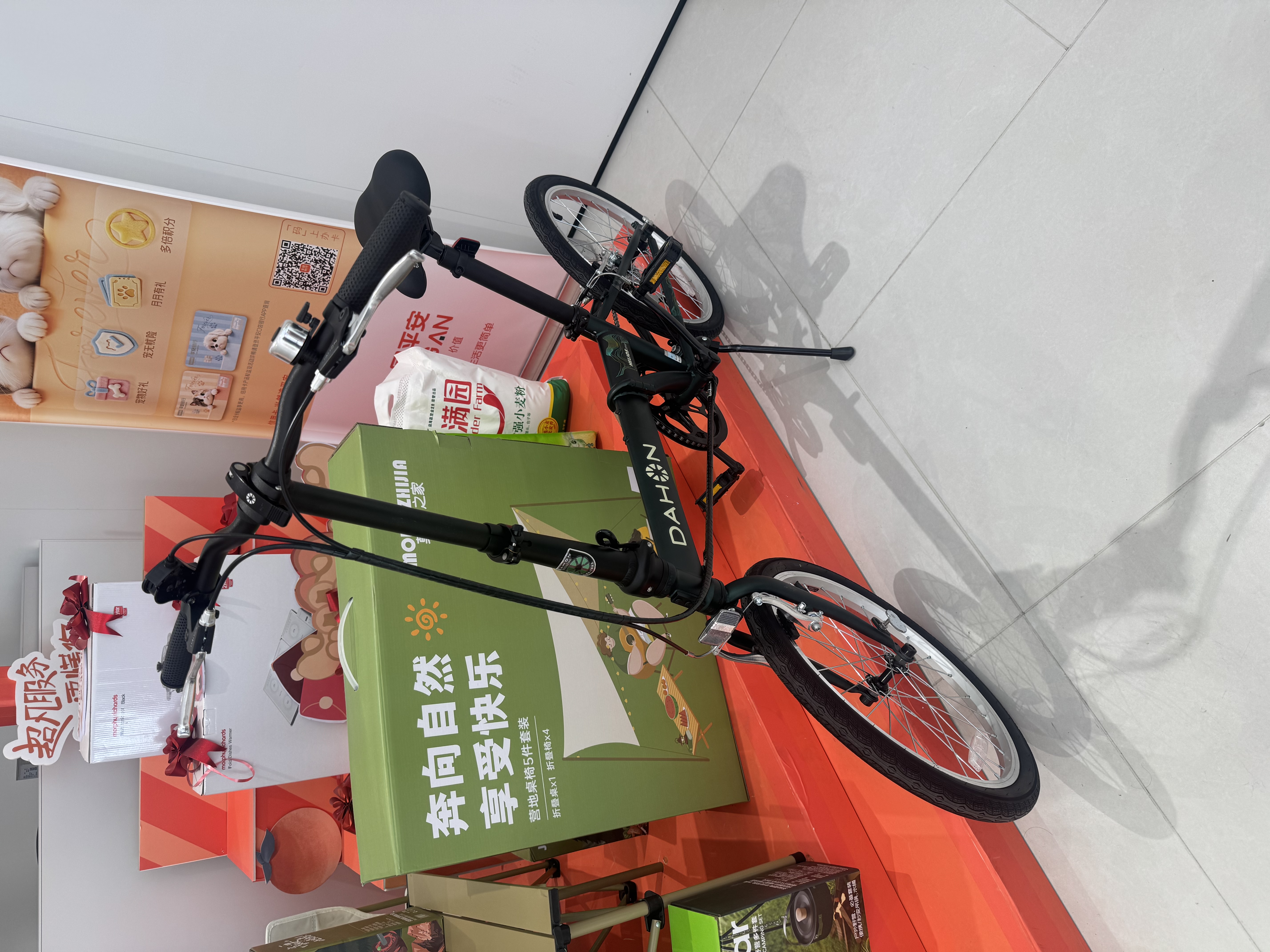 大行（DAHON）KT610折叠自行车16英寸城市通勤迷你成人男女学生便携小轮单车 黑色 实拍图