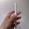 得力（deli）未来可期按动中性笔 0.5mmST笔头速干学生刷题笔学生中性笔备考笔 黑色4支/盒SA255 实拍图
