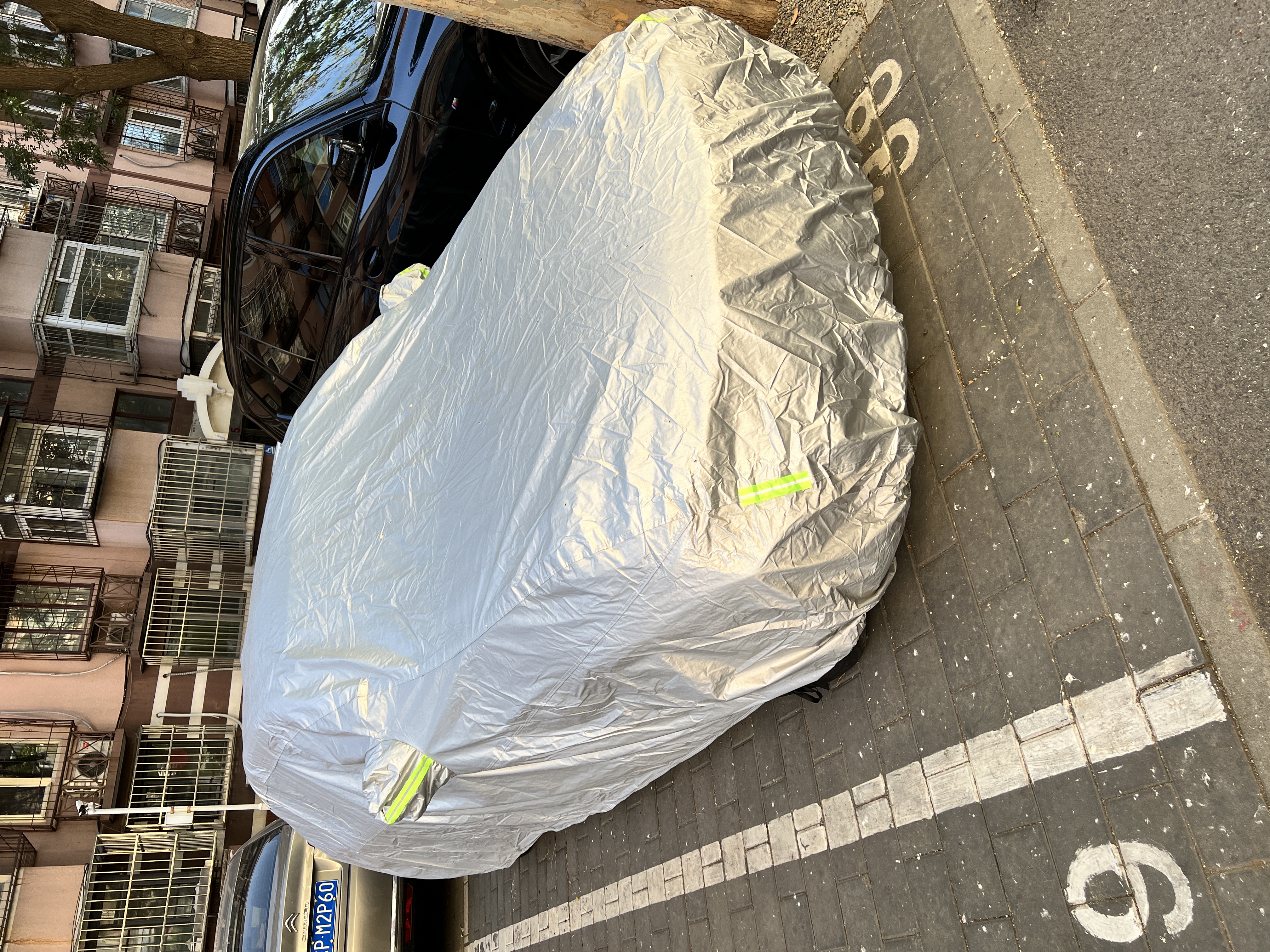 大昌揽月宝马3系专用车衣全车罩26款320li 325li加厚防晒防雨隔热车套 实拍图