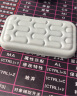 镭拓（Rantopad）泡泡皮纹手腕托键盘托鼠标垫护腕 手托灰色 实拍图