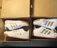 adidas双11主推 ENTRAP美式校园风运动鞋少年感复古板鞋阿迪达斯   白/金色   37 实拍图