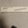 双枪红檀木筷子天然抗菌木筷 家用实木无漆无蜡筷子餐具套装10双 实拍图