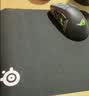 赛睿（SteelSeries）QcK Small  游戏电竞鼠标垫小号 电竞fps顺滑鼠标垫 办公鼠标垫 防滑橡胶 便携版S号 250*210*2mm 实拍图