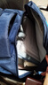 巴布豆小学生书包男女孩一二三到六年级初中生高中学生多隔层大容量超轻减负轻便防泼水双肩包儿童背包太空 蓝色 大号(建议3-6年级) 实拍图
