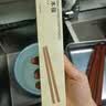 双枪红檀木筷子天然抗菌木筷 家用实木无漆无蜡筷子餐具套装10双 实拍图