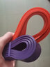 华峻宇 弹力带健身阻力带引体向上助力带拉力带室内运动男女深蹲弹力绳力量训练胸肌拉筋带家用健身器材 （进阶训练套装）黑色+橙色+紫色+绿色 实拍图