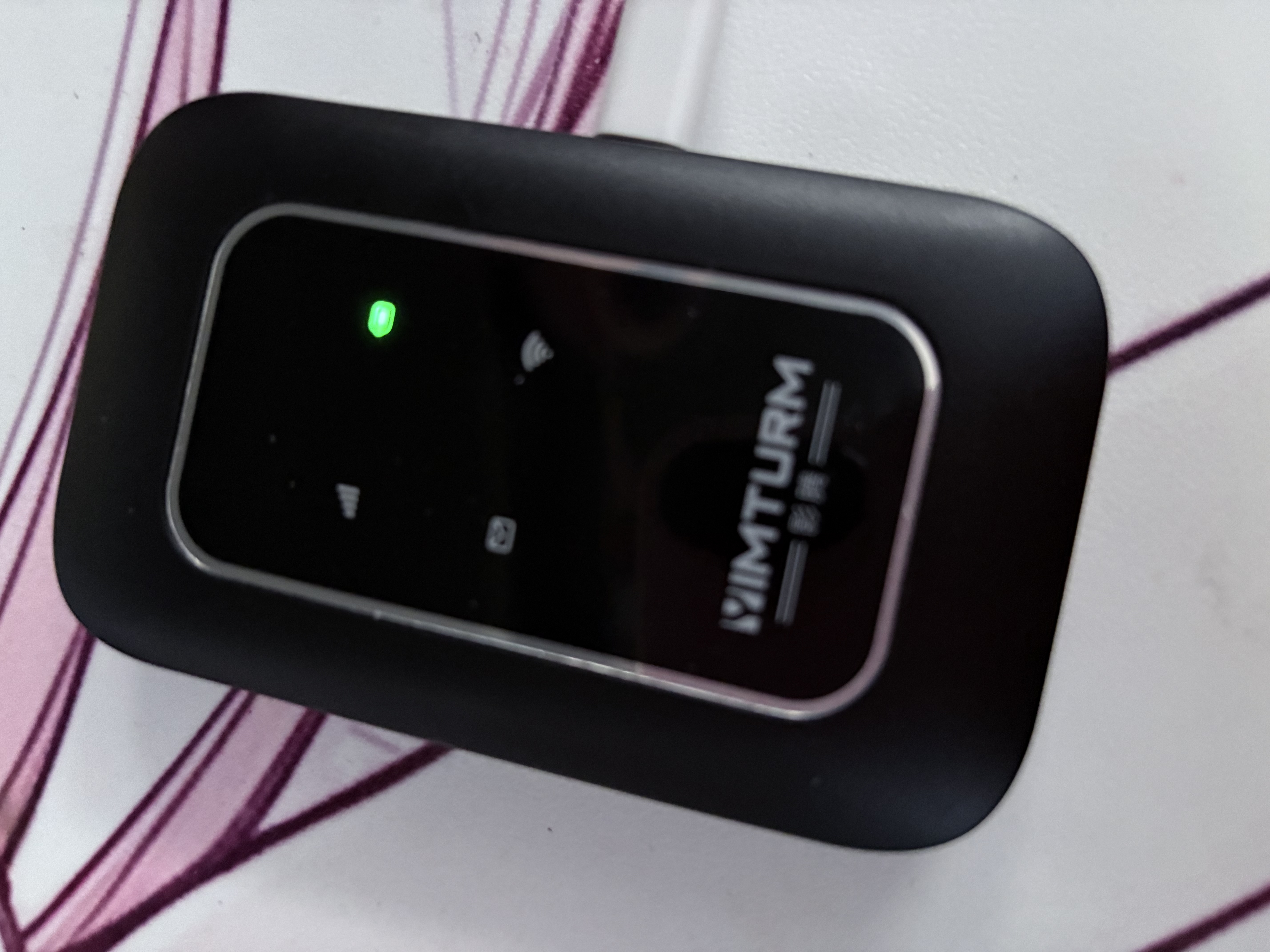影腾随身wifi多网全国通用无线wi-fi6免插卡无限制大流量卡便携式网卡高速网络可上飞机高铁2026款5GHF 【多网通3000毫安充电款+黑色】*超长续航 实拍图